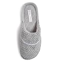 Laura Ashley Women's Spa Slip-On Rugged Scuff Slipper, Non-Slip House Slippers with Cushioned Insole for Ladies