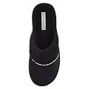 Laura Ashley Women's Spa Slip-On Rugged Scuff Slipper, Non-Slip House Slippers with Cushioned Insole for Ladies
