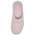 Laura Ashley Women's Spa Slip-On Rugged Scuff Slipper, Non-Slip House Slippers with Cushioned Insole for Ladies