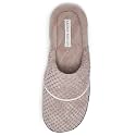 Laura Ashley Women's Spa Slip-On Rugged Scuff Slipper, Non-Slip House Slippers with Cushioned Insole for Ladies