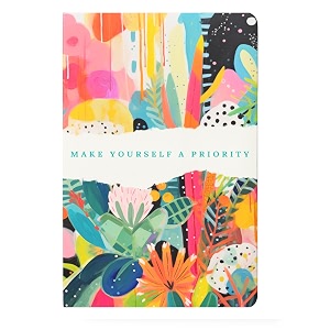 lauret blanc a5 dot grid notebook journal- 160 pages 90 gsm natural shade paperback make yourself a priority