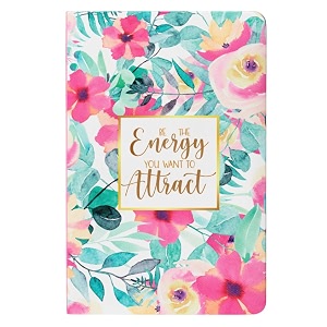 lauret blanc a5 dot grid notebook- 160 pages 90 gsm natural shade paperback be the energy you want to attract