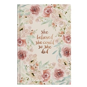 LAURET BLANC Hardbound Ruled Notebook- A5 Size