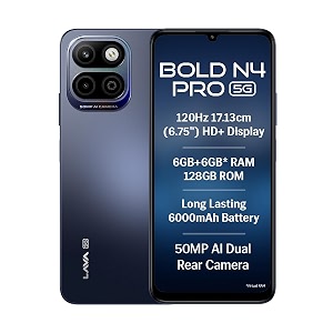 Lava Bold N4 Pro 5G Monaco Blue