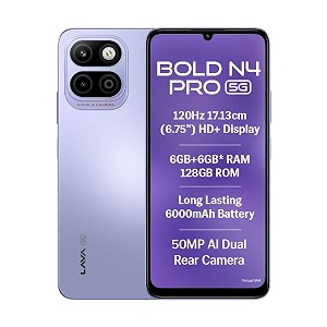 Lava Bold N4 Pro 5G Opulent Lilac