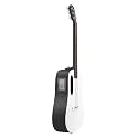 LAVA Wood ME Play Electric-Acoustic Guitar With Freeboost System, Smart With Bag, Data Cable, Truss Rod Wrench, Support 2.4Ghz WIFI/5G Bluetooth (Nightfall &amp; Frost White)