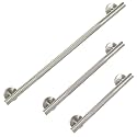 Lava Odoro Shower Grab Bars, 3 Pack Upgrade Anti-Slip Knurling Grab Bar Set