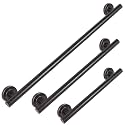 Lava Odoro Shower Safety Bar for Seniors Disabled, 3-Pack Shower Grab Bar