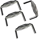 LavaLock Island Outdoor, LLC 5-3/8" Stainless Spring Handle with 1/2" Steel Rod (6" Wide, 3.5" Tall) - Weld ON (4)