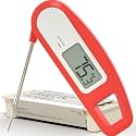 Lavatools Javelin® Ultra-Fast 3-Second Digital Instant Read Meat Thermometer for Grill and Cooking, 2.75" Probe, Compact Foldable Design, Large Display, IP65 Water Resistant, NSF Certified – Sambal