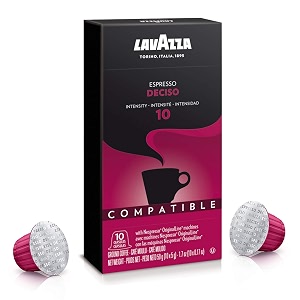 lavazza espresso deciso nespresso compatible coffee -1 box 10 capsules