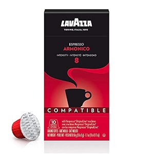 lavazza nespresso capsules armonico 10 count pack of 1