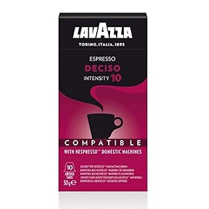 lavazza nespresso compatible deciso 1 single box