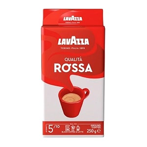 lavazza qualita rossa ground coffee pouch 250 g