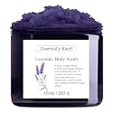 Lavender Salt Scrub 10 oz – Natural Exfoliating Body Scrub with Dead Sea &amp; Sea Salt, Moisturizing Oils for Smooth, Soft, Radiant Skin, Spa-Quality, Paraben-Free