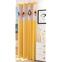 LaVichitra Polyester Door Curtain with Designer Net