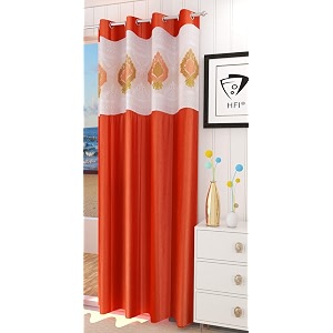 LaVichitra Polyester Long Door Curtain with Designer