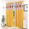 LaVichitra Polyester Long Door Curtain with Designer