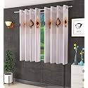 LaVichitra Polyester Window Curtain with Designer Net