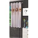 LaVichitra Polyester Window Curtain with Designer Net