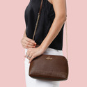LAVIE Brown Sling Bag Stud Hemi