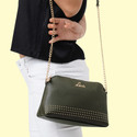 LAVIE Green Sling Bag Stud Hemi