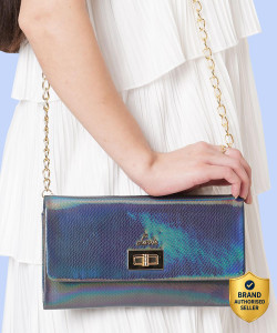 LAVIE Grey Sling Bag Quint