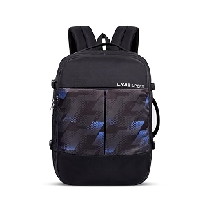 lavie sport quest overnighter laptop backpack fits upto 1534 laptop  raincover  laptop compatiable  office backpack  used for men amp women