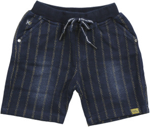lavish club short for boys casual checkered denim blue pack of 1