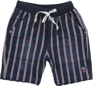 lavish club short for boys casual checkered denim blue pack of 1