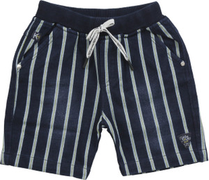 lavish club short for boys casual checkered denim blue pack of 1
