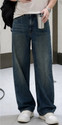 Lavish Baggy Fit Men Blue Jeans