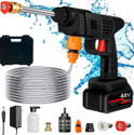 LAVISHLOOK Cordless Portable Wireless Pressure Washer Gun 48V 12000mah High Pressure Water Pressure Washer