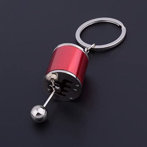lavitra 6speed gear box keychain chrome six-speed manual shift lever keyring key chain key chain