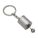 LAVITRA 6Speed Gear Box Keychain Chrome Six-speed Manual Shift Lever Keyring Key Chain Key Chain
