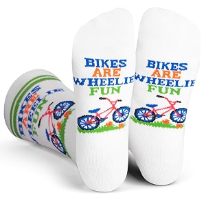 Lavley Bike Socks Funny Gifts for Cyclists