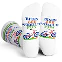 Lavley Bike Socks Funny Gifts for Cyclists