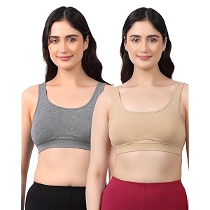 Lavos Bamboo Cotton Comfort Sleeping Bra for