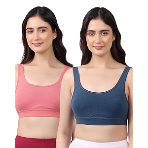Lavos Bamboo Cotton Comfort Sleeping Bra for