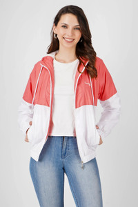lavozia full sleeve colorblock women jacket