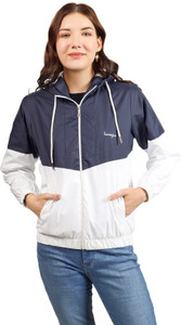 lavozia full sleeve colorblock women jacket