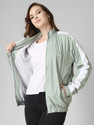 Lavozia Full Sleeve Colorblock Women Jacket