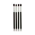 LAVU Eyeshadow Blending Pencil Brush, Set of 4, Black