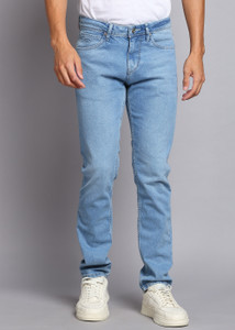 LAWMAN Slim Men Light Blue Jeans