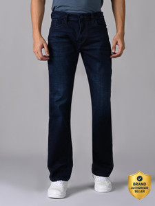 LAWMAN Straight Fit Men Dark Blue Jeans