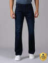 LAWMAN Straight Fit Men Dark Blue Jeans