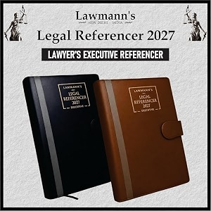 lawmann39s legal referencer 2027  lawyer39s executive diary  size 975  75 inches  foam hardbound with magnetic lock  ad valorem fee period of limitation offences under bns amp legal drafting