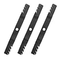 Lawn Mower Blades Compatible with 72" KUBOTA K5677-34340 76553-34330 ZD326, Hi-Lift Blade for KUBOTA, 3 Pack