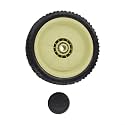 Lawn Mower Front and Rear Drive Wheels Compatible for Honda HRJ216 HRJ215 HRJ196, Rear Diameter 20.5 cm, Front Diameter 19.5 cm, Includes Hub Cover(rear B)
