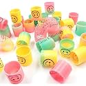 Laxmi Collection 6 Pcs Spring Rainbow Magic Fidget Mini Coil Springs Toys for Kids Birthday Return Gifts for Boys and Girls in Bulk Multicolor (Pack of 6)
